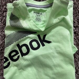 Reebok Kids Lime Green Graphic Tee